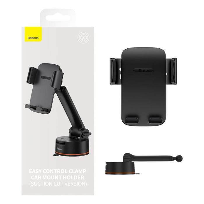 BASEUS - Baseus Easy Control Pro Cockpit/Galler Billhållare - Svart