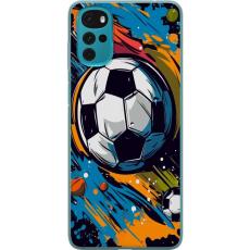 iSecrets - Mobilskal till Motorola Moto G22 med Fotbollar