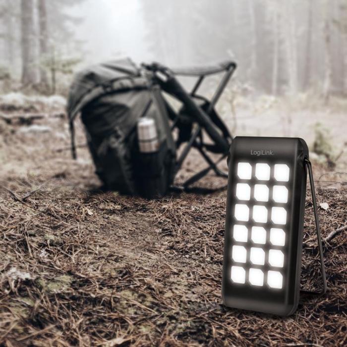 LogiLink - LOGILINK Solcells-Powerbank 10000 mAh PD 18W