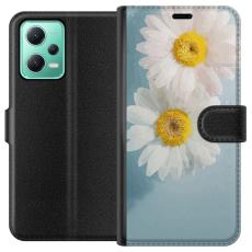 iSecrets - Pl&aring;nboksfodral till Xiaomi Redmi Note 12 med Sommarblommor