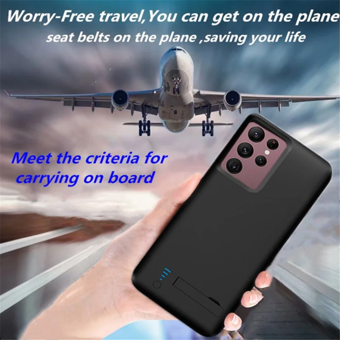 A-One Brand - Galaxy S22 Ultra 5G Batteriskal 5000mAh T21 - Svart