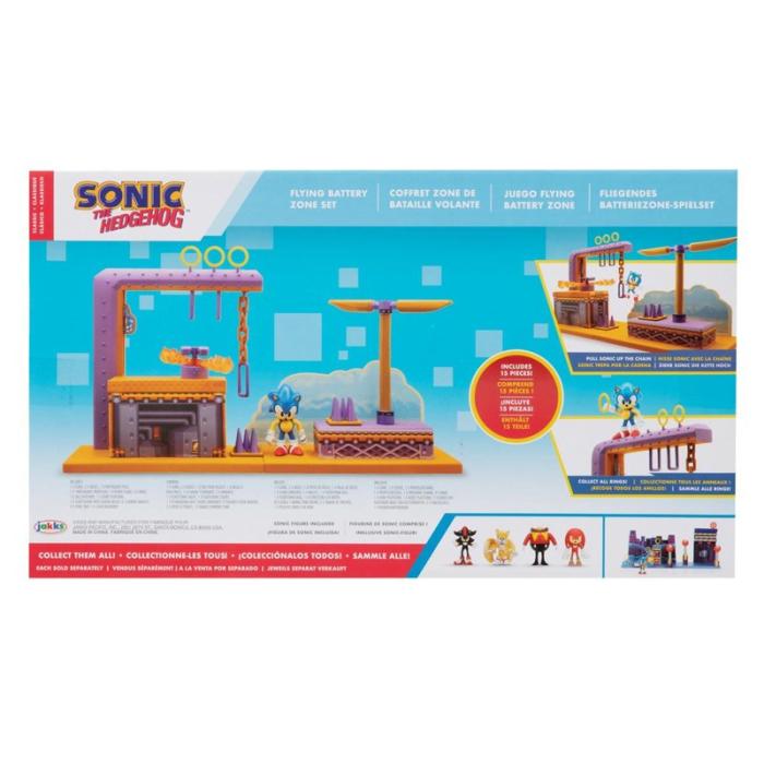 SONIC - SONIC 2.5 Inch Playset Flying Battery Zone