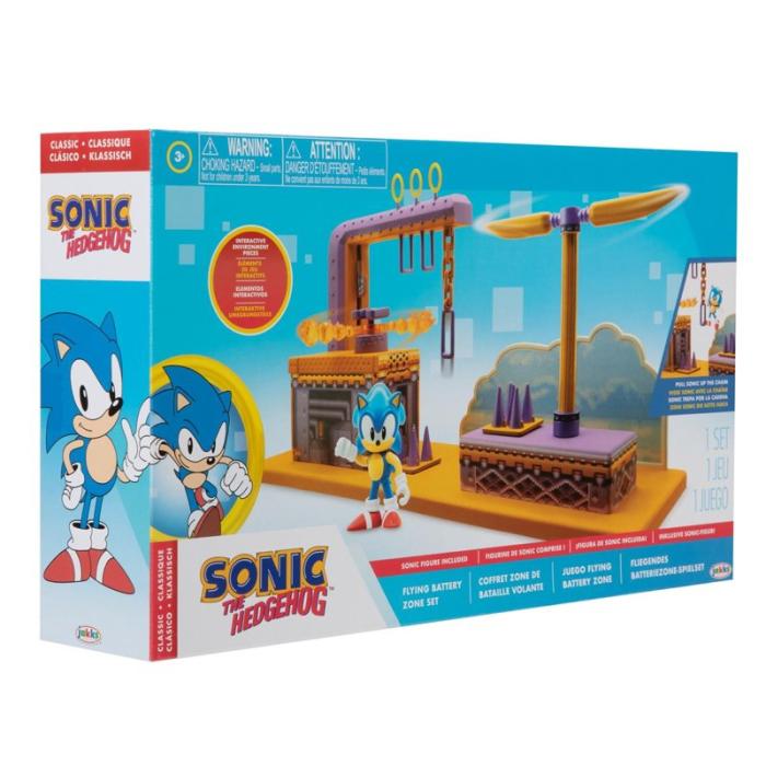 SONIC - SONIC 2.5 Inch Playset Flying Battery Zone