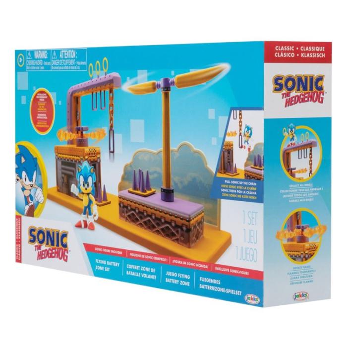 SONIC - SONIC 2.5 Inch Playset Flying Battery Zone