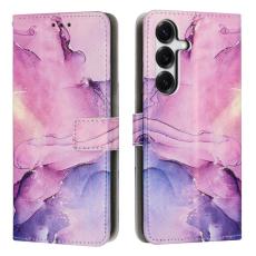 OEM - Pl&aring;nboksfodral f&ouml;r Samsung Galaxy S26 St&auml;llfunktion Konstl&auml;der - Lila