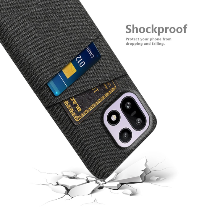 A-One Brand - OnePlus 15 5G Mobilskal Korthållare Cloth + Hard PC