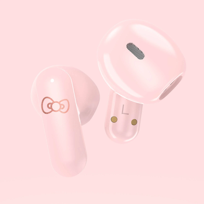 Hello Kitty - Hello Kitty TWS In-Ear Hörlurar Slide - Rosa