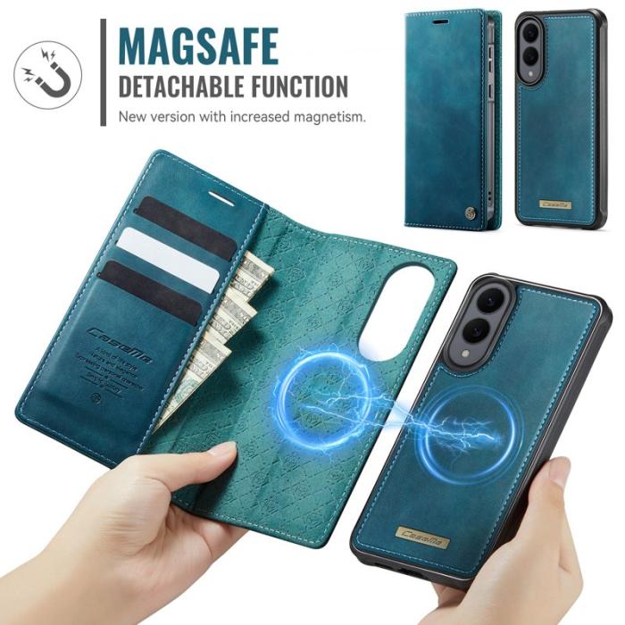 Caseme - CASEME C49 Mobilskal till Samsung Galaxy S25 Edge MagSafe RFID Grön