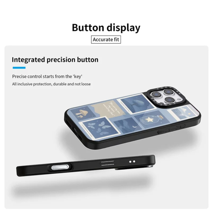 A-One Brand - iPhone 14 Pro Max Mobilskal MagSafe Aluminium Silikon