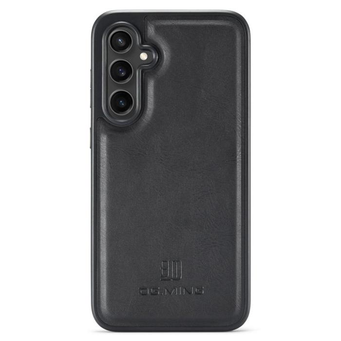DG.MING - DG.MING Mobilskal till Samsung Galaxy S24 FE Anti-Drop Läder Svart