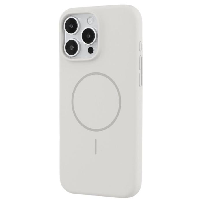 X-Level - X-LEVEL Mobilskal till iPhone 16 Pro Max MagSafe Liquid Silicone Grå