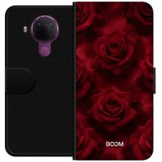 iSecrets - Pl&aring;nboksfodral till Nokia 5.4 med Crimson Rose