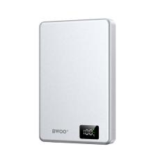 BWOO - BWOO MagSafe Powerbank 10000mAh 20W med Display P76 - Silver