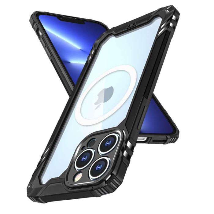 A-One Brand - iPhone 14 Plus Skal Magsafe Tough Armor - Svart
