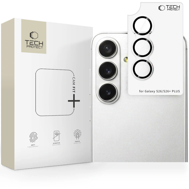 Tech-Protect Kameraskydd Härdat Glas För Galaxy S26/S26 Plus - Clear | 5468 | AlltMobil