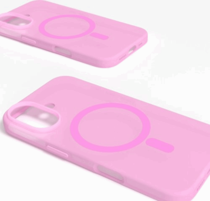 Puro - Puro iPhone 16 Mobilskal Magsafe Daylight Silikon - Rosa