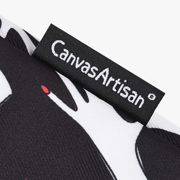 CANVASARTISAN - CANVASARTISAN Datorfodral 11'' Fingers Pattern H21-01 - Svart