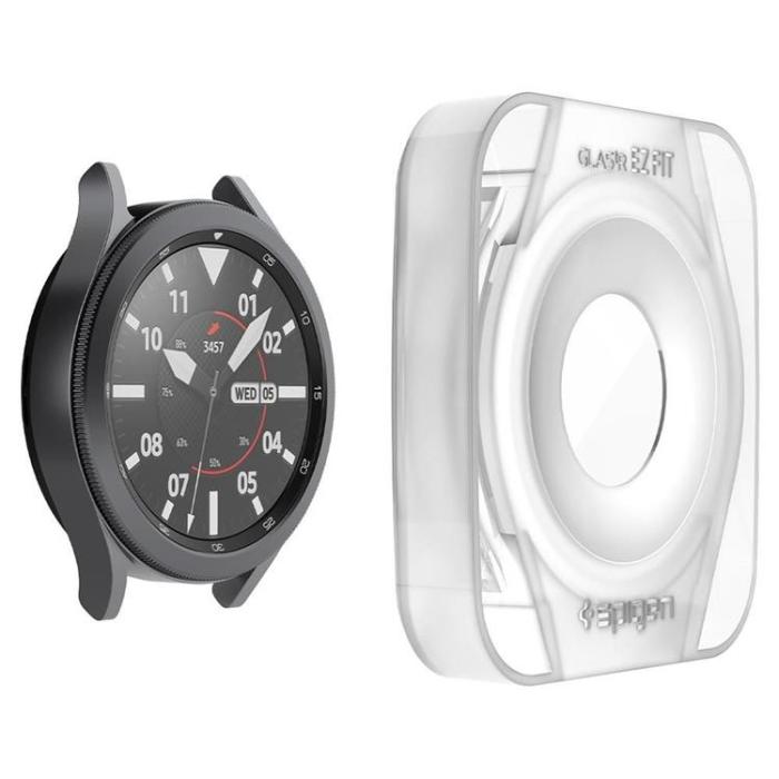 UTGATT1 - Spigen 2-Pack Härdat Glas Galaxy Watch 4 Classic 46mm - Transparent