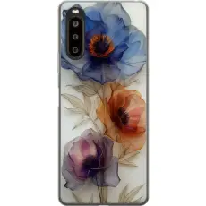 Gustaf - Mobilskal till Sony Xperia 10 II med Silkesblommor