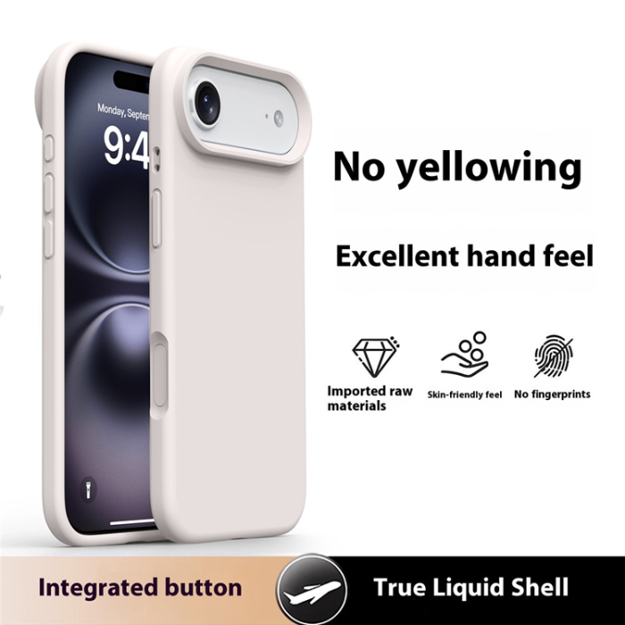 A-One Brand - iPhone Air Mobilskal Soft Microfiber Lining Silikon+PC - Antikvit