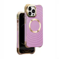 OEM - iPhone 13 Pro Mobilskal Magsafe Circle Glam - Lila