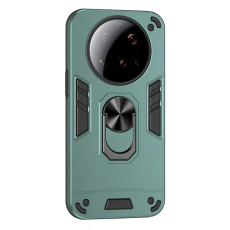 A-One Brand - Xiaomi 15 Ultra Mobilskal Defend Ring Kickstand - Grön