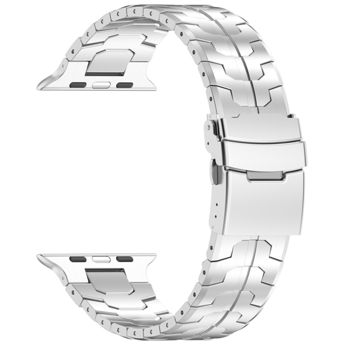 A-One Brand - Apple Watch (38/40/41/42mm) Armband Titan Alloy - Silver