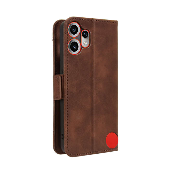 A-One Brand - Nothing CMF Phone 2 Pro Plånboksfodral Magnetisk Closure - Brun