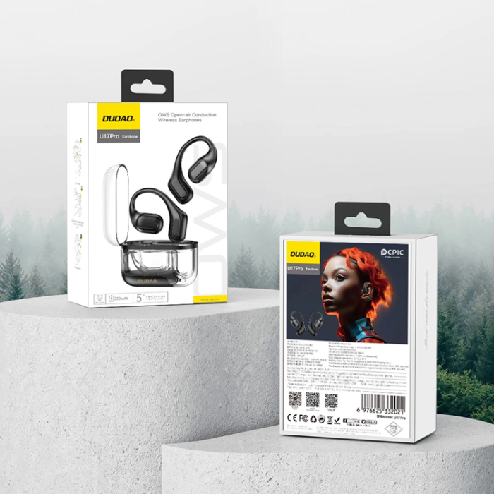 Dudao - Dudao On-Ear Trådlösa Hörlurar Bluetooth 5,3 ANC U17Pro - Svart