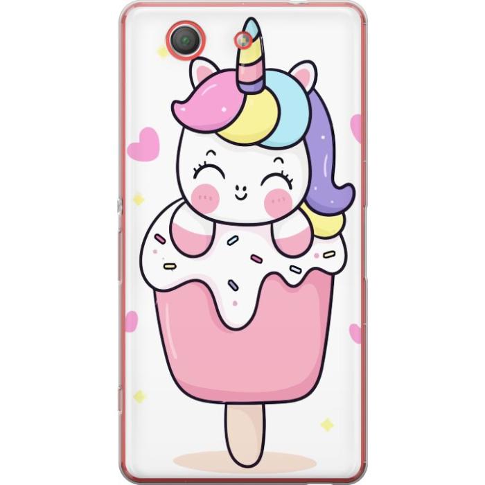 iSecrets - Mobilskal till Sony Xperia Z3 Compact med Glad enhörning