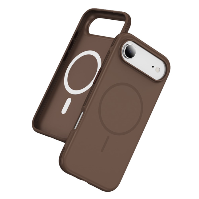 A-One Brand - iPhone Air Mobilskal MagSafe PC + TPU Shockproof - Kaffe