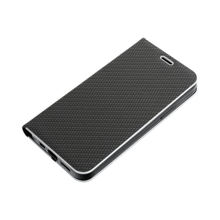 OEM - Redmi 10C Plånboksfodral Forcell Luna Carbon - Svart