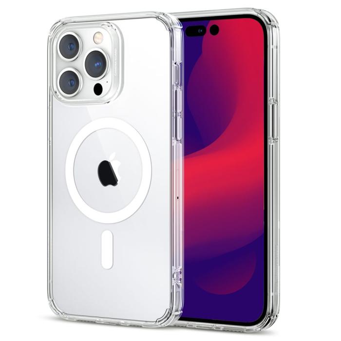 UTGATT1 - ESR iPhone 14 Pro Max Magsafe Skal Krystec Halolock - Clear
