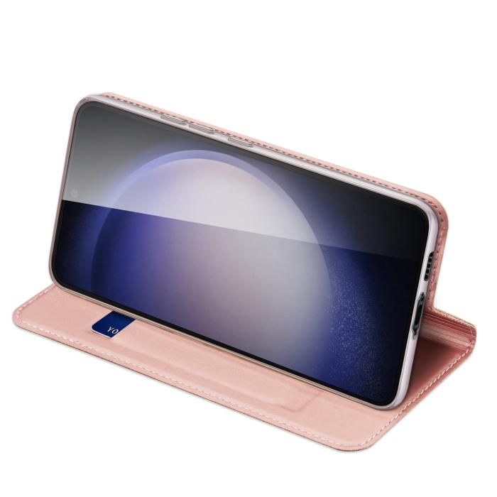 Dux Ducis - Dux Ducis Galaxy S23 FE Plånboksfodral Skin Pro - Rosa