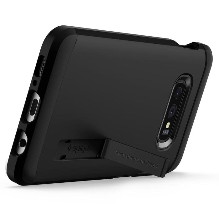 UTGATT4 - SPIGEN Tough Armor Skal till Samsung Galaxy S10E - Svart