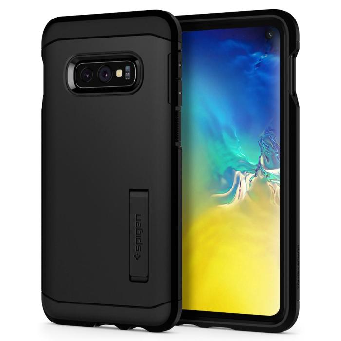 UTGATT4 - SPIGEN Tough Armor Skal till Samsung Galaxy S10E - Svart