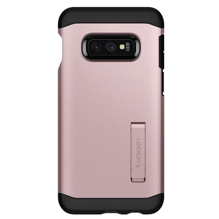 UTGATT4 - SPIGEN Tough Armor Skal till Samsung Galaxy S10E - RoséGuld