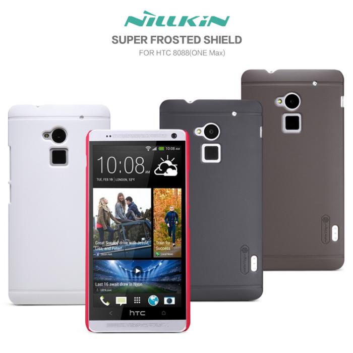 OEM - Nillkin Frosted Shield Skal till HTC One Max (Svart)