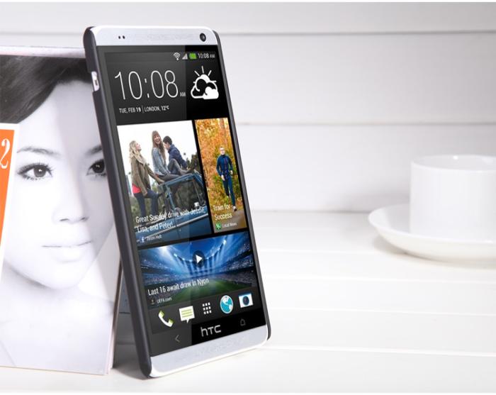 OEM - Nillkin Frosted Shield Skal till HTC One Max (Svart)