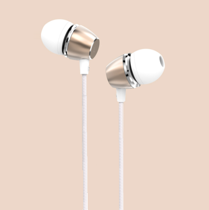 Yesido - Yesido Stereo In-ear hörlurar - Guld
