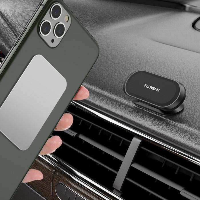 Floveme - Floveme universal mobilhållare - Magnetisk - Svart