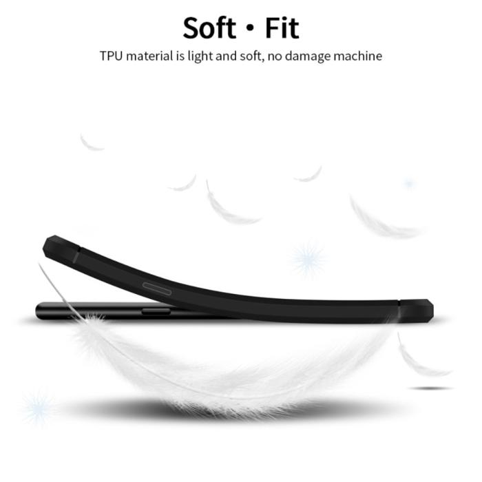 Mofi - MOFI Carbon Fiber Samsung Galaxy A20s - Blå