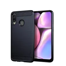 Mofi - MOFI Carbon Fiber Samsung Galaxy A20s - Bl&aring;