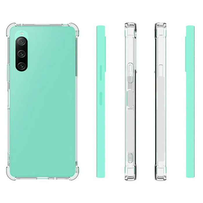 A-One Brand - Sony Xperia 10 V Mobilskal Shockproof Soft TPU - Clear