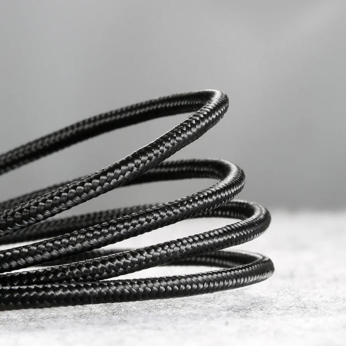 BASEUS - Baseus Cafule microUSB kabel QC 3.0 1.5A 2M Svart-Röd