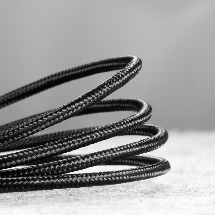 BASEUS - Baseus Cafule microUSB kabel QC 3.0 2.4A 1M Svart-Röd