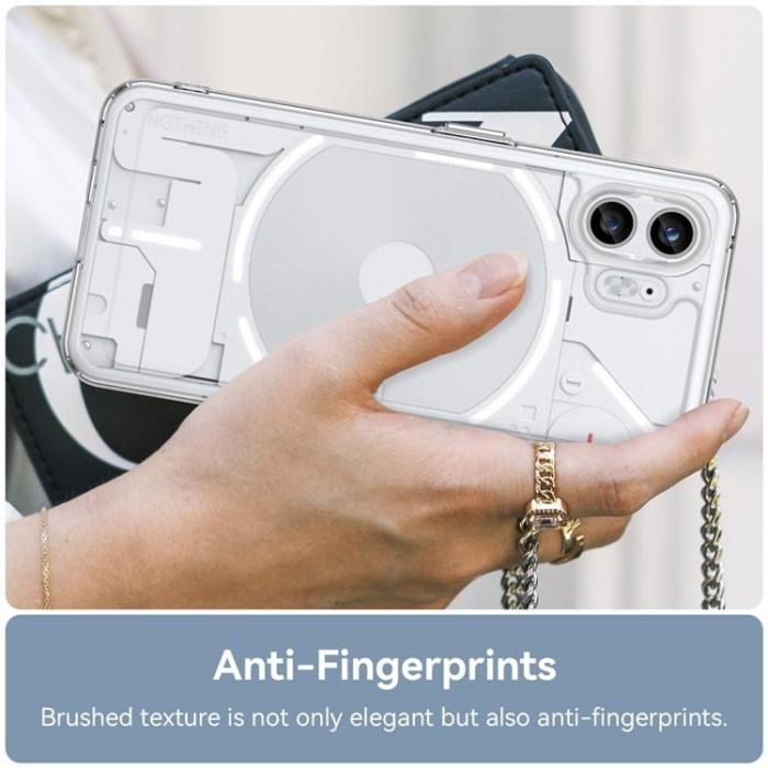 UTGATT - Nothing Phone 2 Mobilskal Candy TPU Anti-Scratch - Transparent
