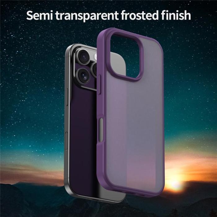 A-One Brand - iPhone 16 Pro Max Mobilskal Skin Touch Matte - Lila