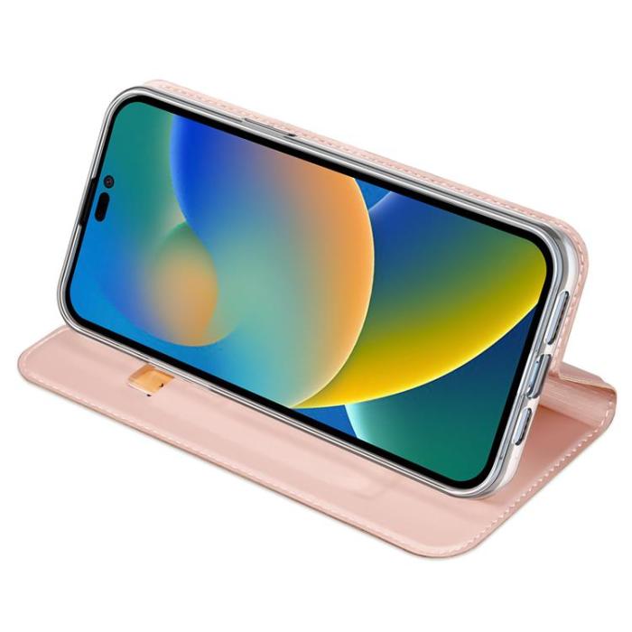 Dux Ducis - Dux Ducis iPhone 14 Pro mobilfodral Skin Series Holster - Rosa