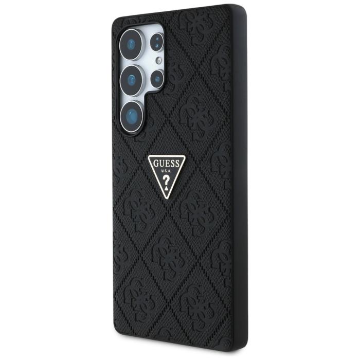 Guess - Guess Mobilskal till Galaxy S25 Ultra MagSafe 4G Triangle Metal